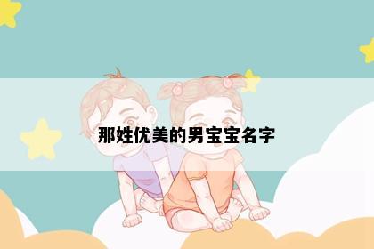 那姓优美的男宝宝名字