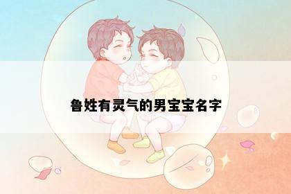 鲁姓有灵气的男宝宝名字