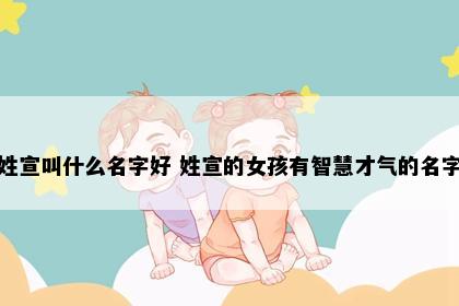 姓宣叫什么名字好 姓宣的女孩有智慧才气的名字