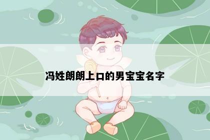 冯姓朗朗上口的男宝宝名字